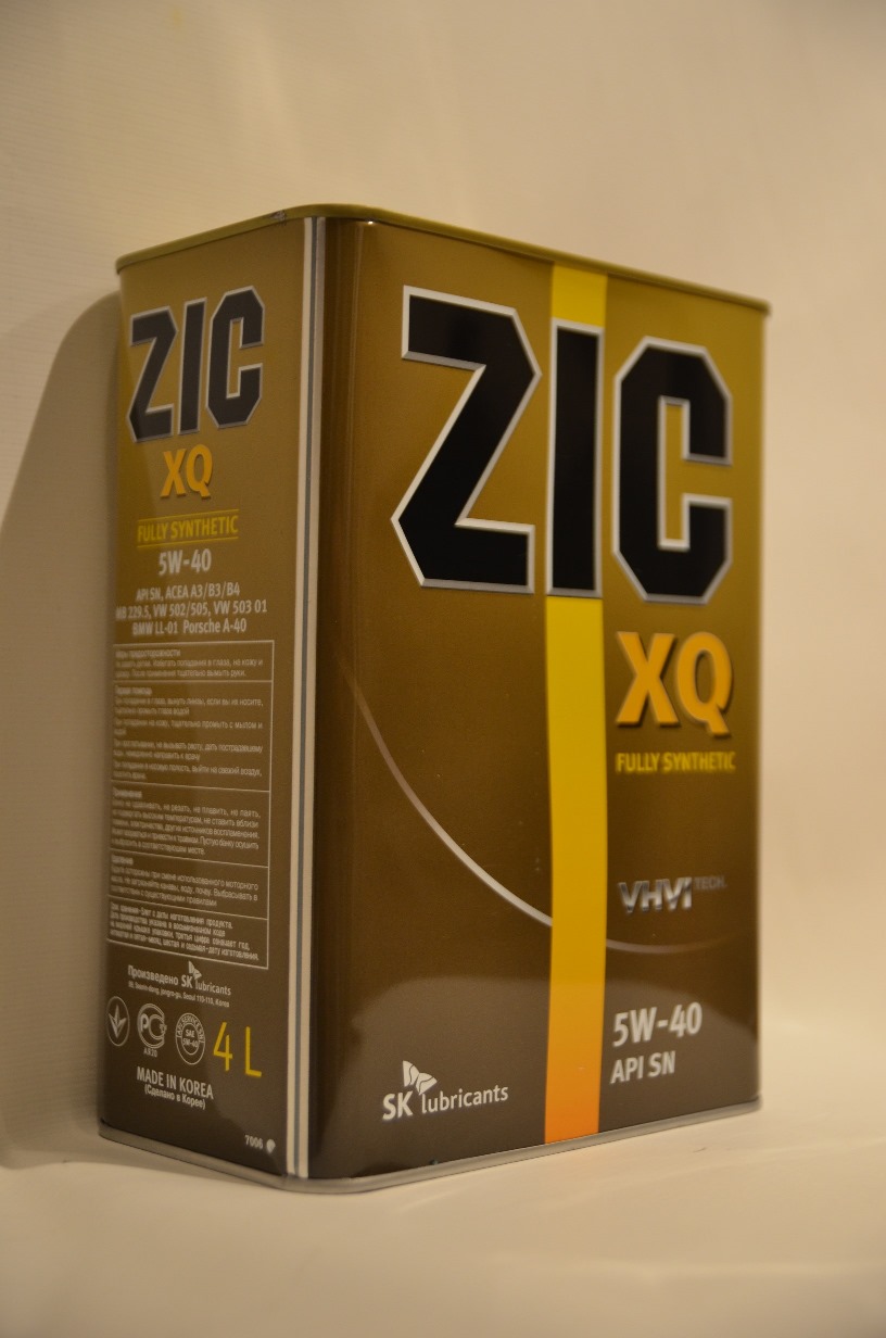 Купить запчасть ZIC - 167006 Моторное масло Zic XQ 5W-40 4л